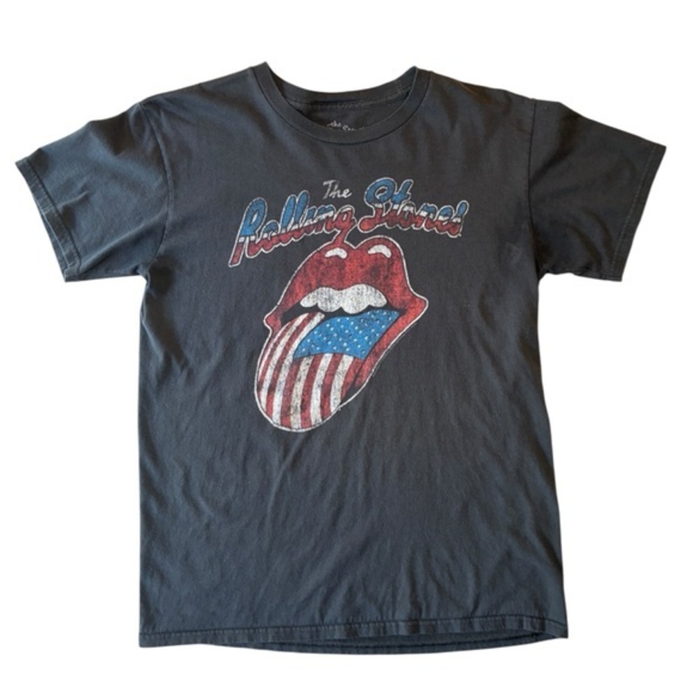 The Rolling Stones Tour of America Band Tee, Size Medium, Black